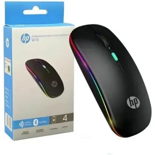 ماوس لاسلكي HP قابل للشحن نحيف وصامت
