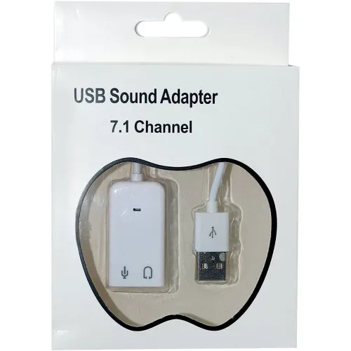 كرت صوت usb خارجي LAVA USB 7.1 CHANNEL 