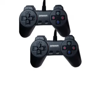 درعات كمبيوتر PC GAMMA GT-200 Gamepad Normal Black