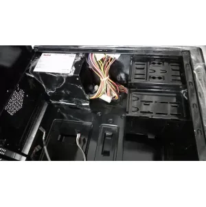 كيسه كمبيوتر فارغه للتجميع pc اسود و رصاصي