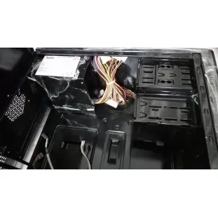 كيسه كمبيوتر فارغه للتجميع pc اسود و رصاصي