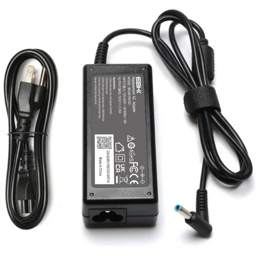 شاحن لاب توب  HP  لجهاز اتش بي ايليت بوك من اي كيه 840 850 845 830 820 G8 G7 G6 G5 G4 G3 / 745 735 725 755 برو 640 650 G9 سلك طاقة 450 430 440 446 455 470