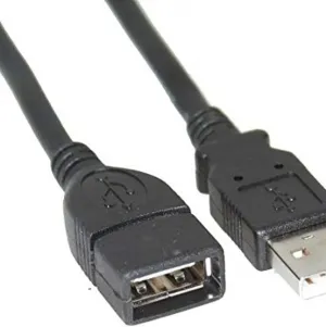 كابل وصلة USB ذكر إلى أنثى سلك تمديد نوع ايه لنقل البيانات من اكسون بطول 5 متر 