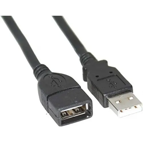 كابل وصلة USB ذكر إلى أنثى سلك تمديد نوع ايه لنقل البيانات من اكسون بطول 5 متر 