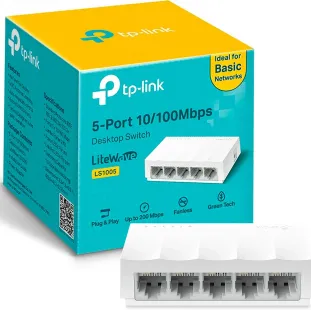 سويتش إنترنت تى بى لينك 5 بورت 10 / 100 صنف 5495