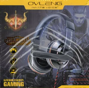 سماعات للرأس ستيريو للالعاب مع ميكروفون للكمبيوتر Gaming Headset OVLENG OV-P2 Headphones with Microphone