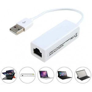 كابل محول شبكة من USB 2.0 إلى ايثرنت ار جيه 45 من انيجود، لشبكة محلية 10/100 ميجابت لكل ثانية