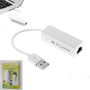 كابل محول شبكة من USB 2.0 إلى ايثرنت ار جيه 45 من انيجود، لشبكة محلية 10/100 ميجابت لكل ثانية