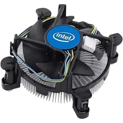 مروحة معالجة انتل  تبريد بروسيسور كليبس بقلب نحاس ل i3 i5 i7، 4-Pin