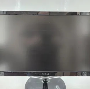 شاشة فيو سونيك  مسطحة 24 بوصة LED FHD HDMI + سماعه استريو (استعمال خارج)