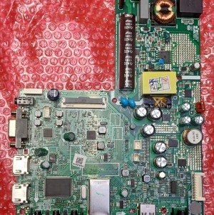 مين بورد توشيبا 32L2600 V2+متعلقاتها والرموت 5851- VA5M51N-1P00 TOSHIBA 32L2600 V2