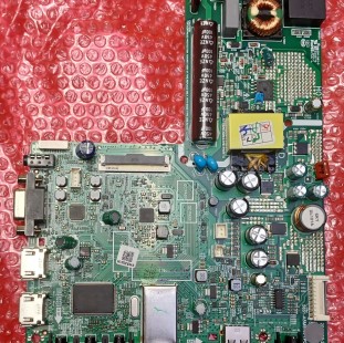 مين بورد توشيبا 32L2600 V2+متعلقاتها والرموت 5851- VA5M51N-1P00 TOSHIBA 32L2600 V2